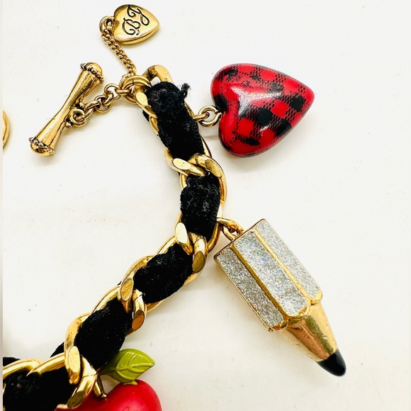 Betsey Johnson School Teacher Charm Bracelet - Picture 5 of 8